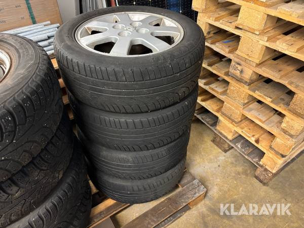 Däck med fälg Galaxie 205/55R16 4st