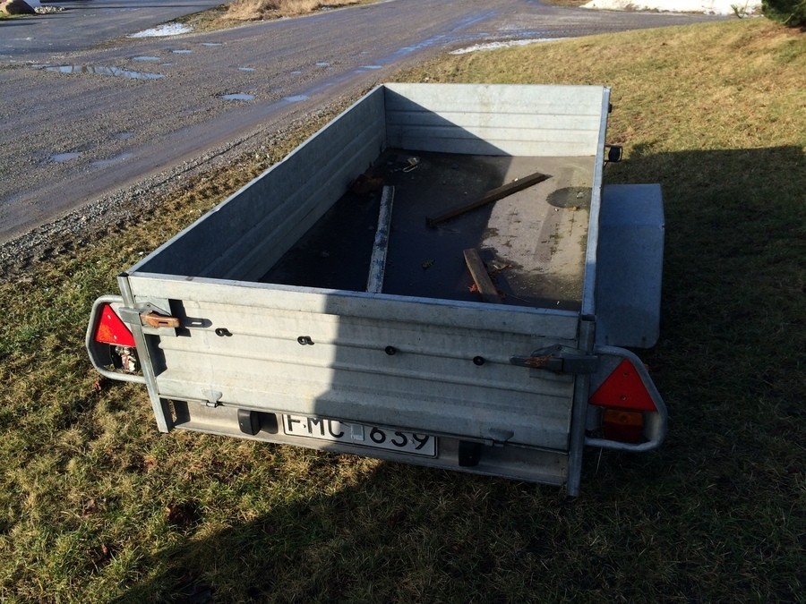 Släpvagn med tipp (Reparationsobjekt)