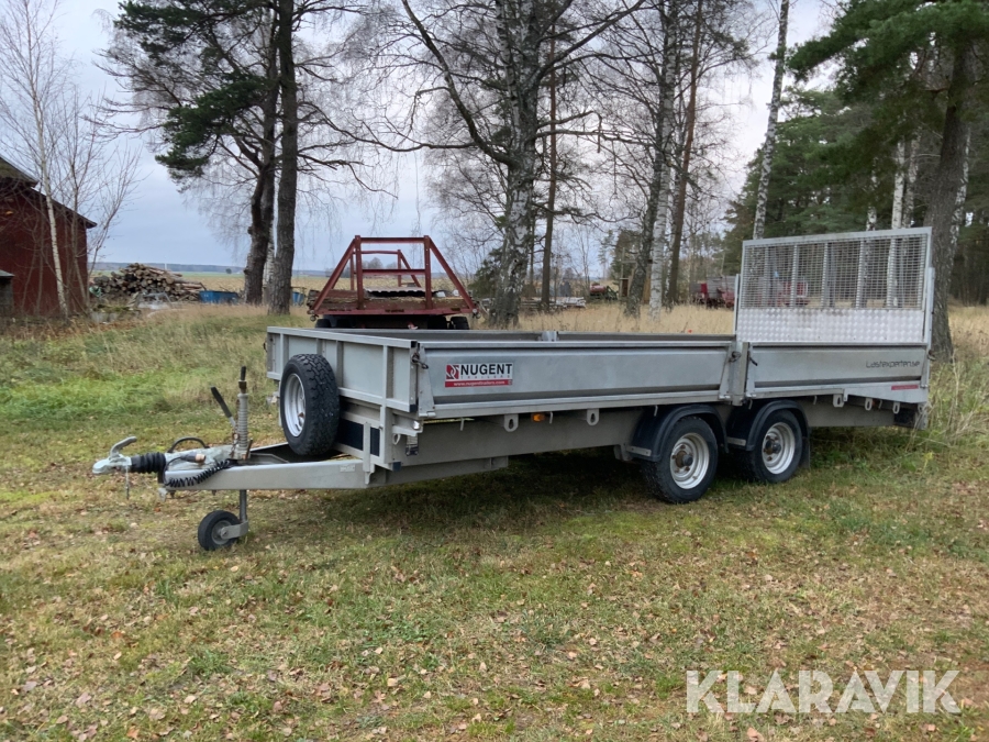 Beavertail/ Flaksläp Nugent Trailer, Töreboda, Klaravik Aukt