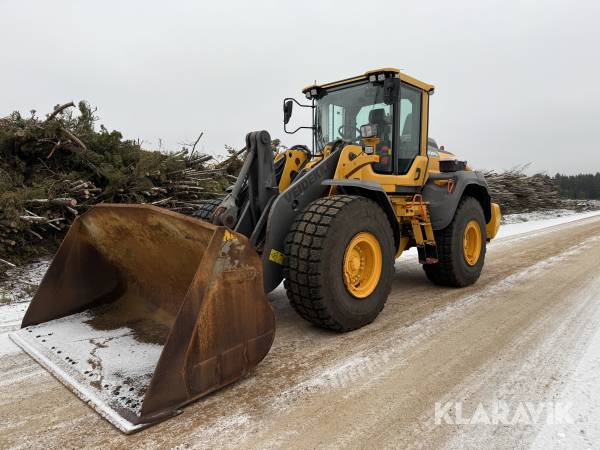 Hjullastare Volvo L110H 3 funktion, CDC, centalsmörjning