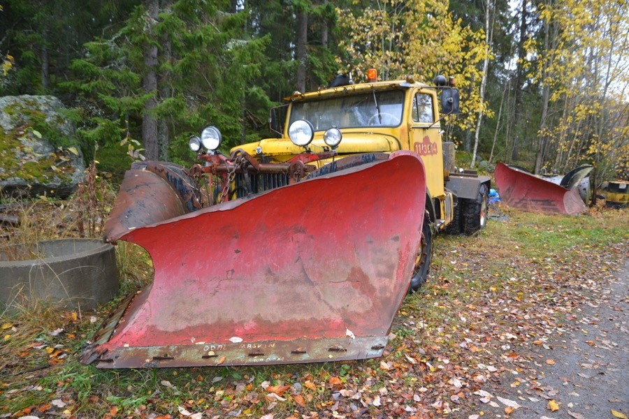 Motorredskap plogbil