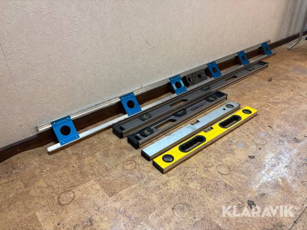 5 st vattenpass Eskilstuna Sweden & Stanley