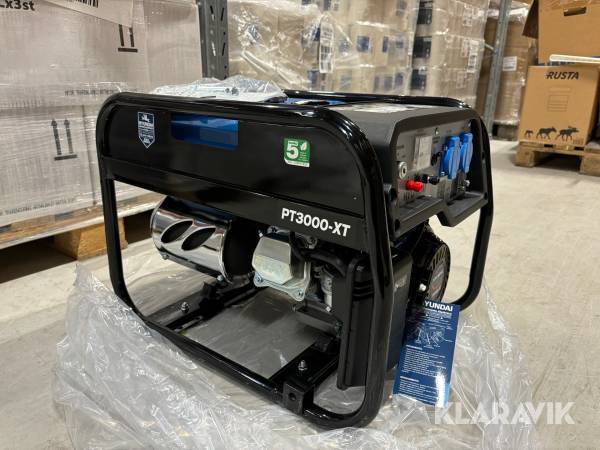 Bensingenerator 3 kW AVR Hyundai