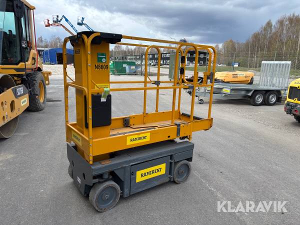 Pelarlift Haulotte Star 6+ med utskjut