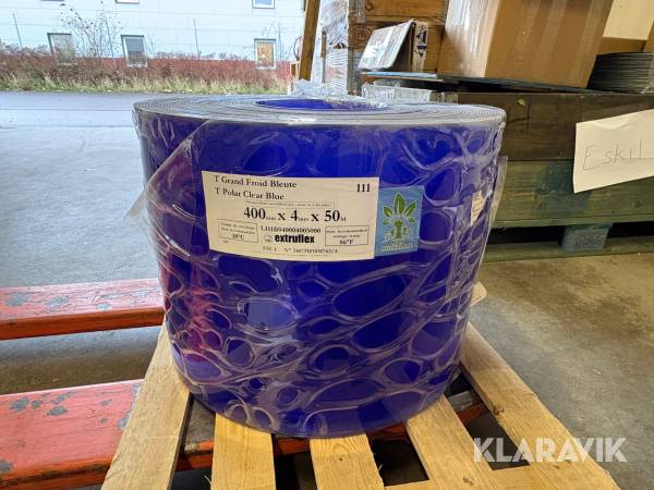Köldridå Extruflex T Polar Clear Blue.