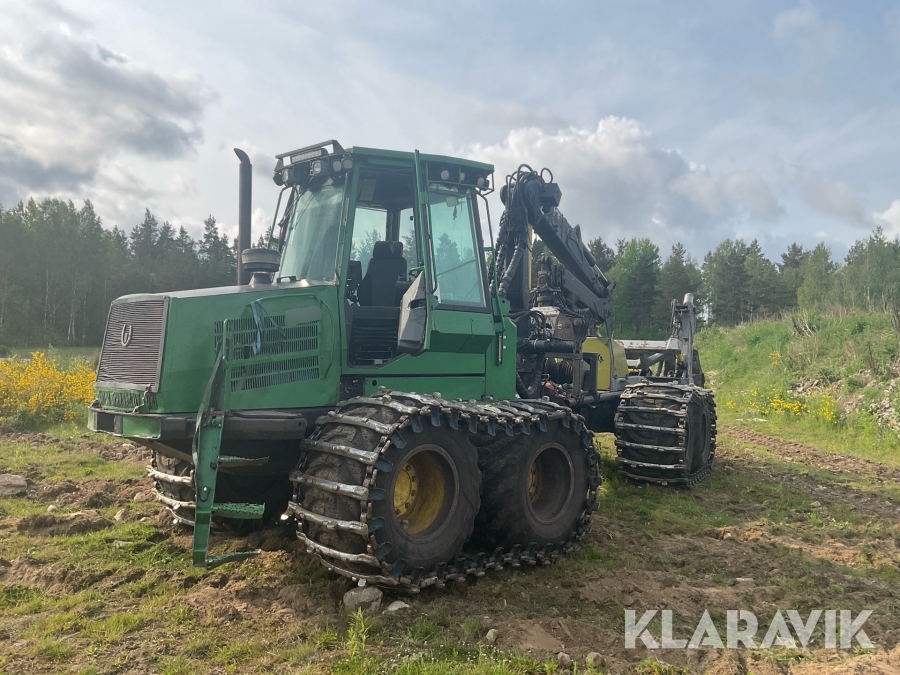 Markberedare John Deere 1410D med Bracke M25.a Högläggare