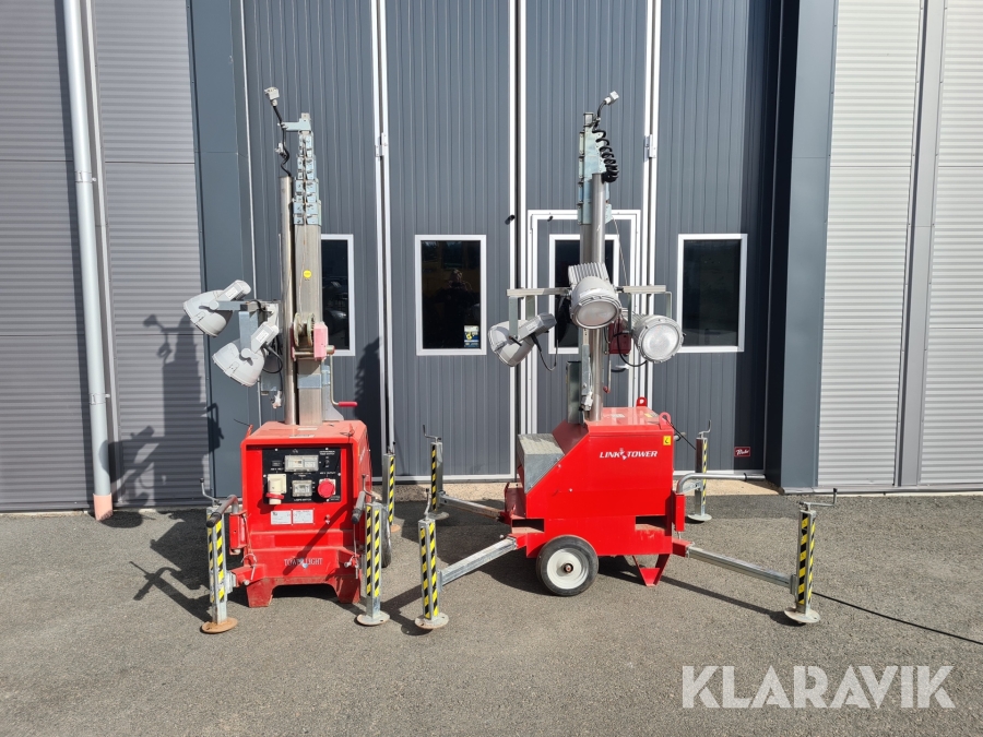 Belysningsmast  Towerlight Linktower 2st