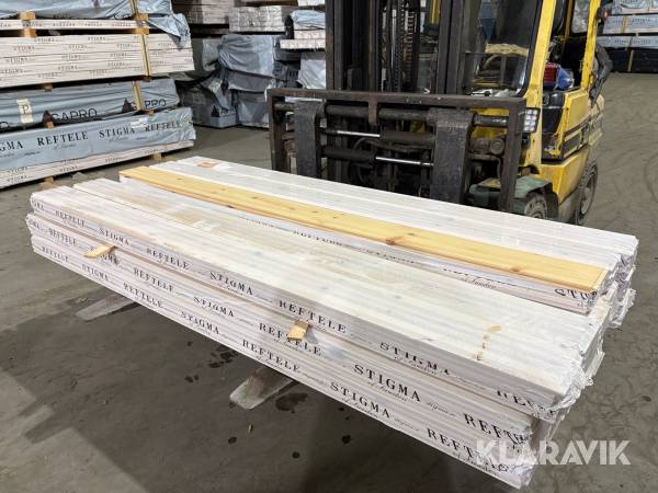 Furugolv hårdvaxolja vit B-sortering ändspont