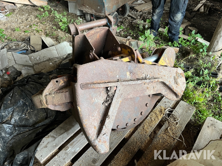 Klipp & sågaggregat till grävmaskin med S50-fäste