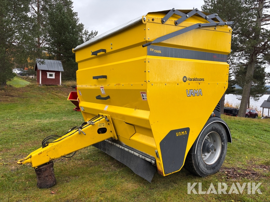 Sandspridarvagn Vama TH 7500 L