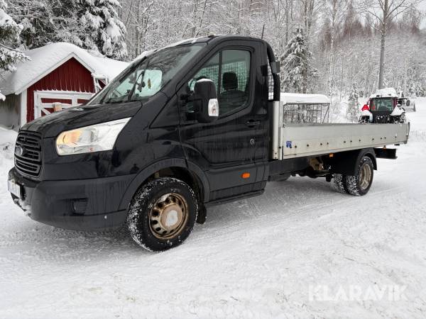 Flakbil Ford Transit 350 2.0 AWD dubbelmontage