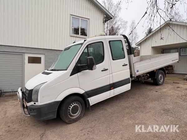 Flakbil Volkswagen Crafter 35 Chassi DH