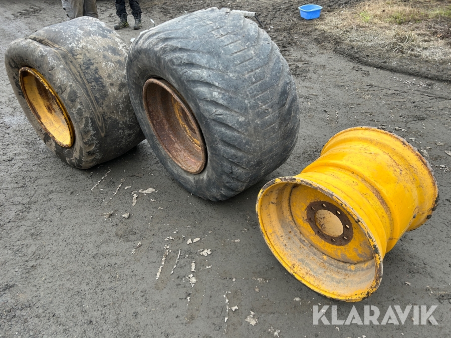 Däck och fälg till Bruunett Mini