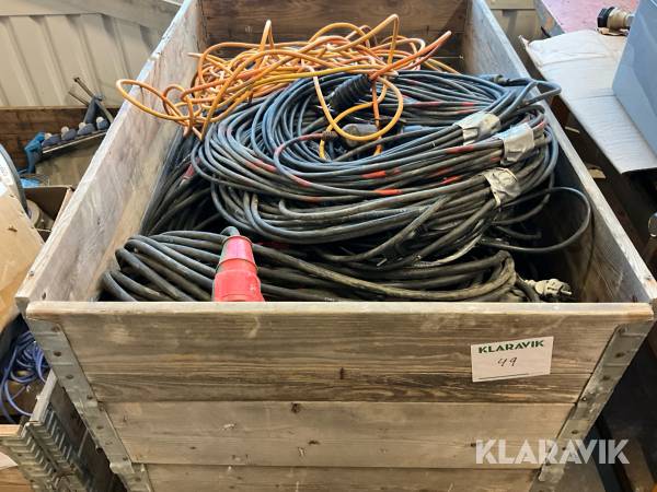 Parti med elkablar 230-400 V
