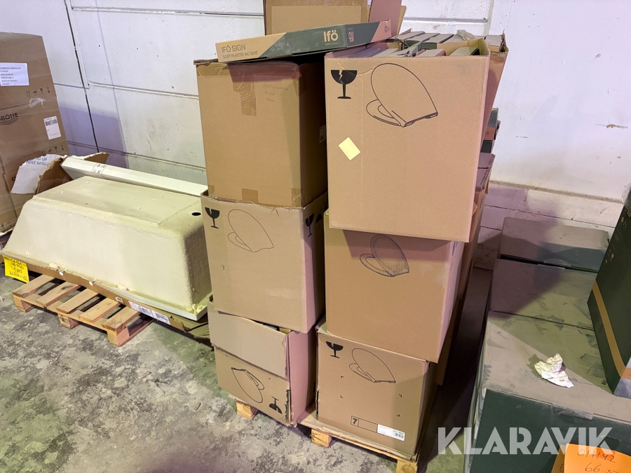 Toalettsits Ifö/Grohe ca 80 st