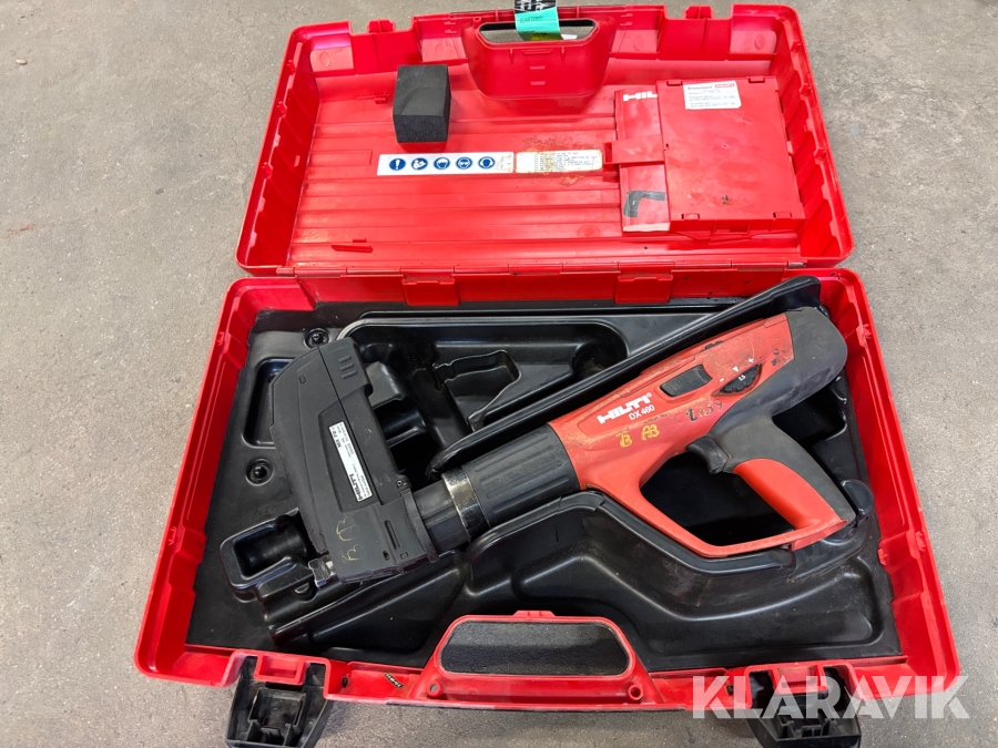 Krutdriven bultpistol Hilti DX460 och Magasin  MX 72