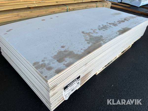 Gipsskivor Norgips 32 st