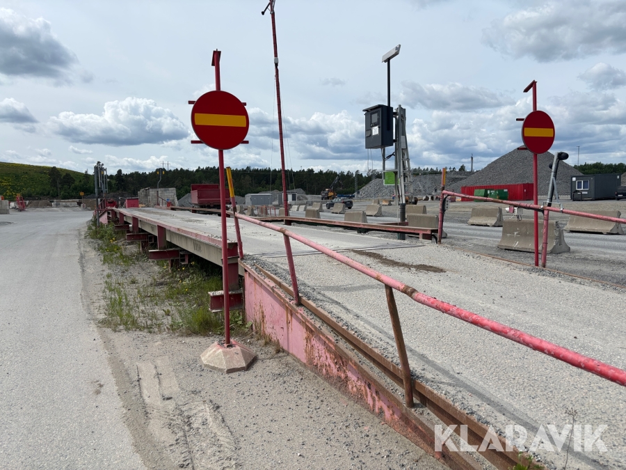 Fordonsvåg flerintervallsvåg Flintab 14-10-02/47-10-C-AL-3