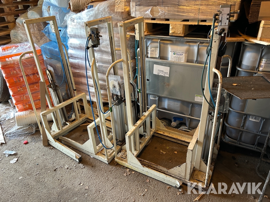 Höj och sänkbara liftar till lådor 4 st