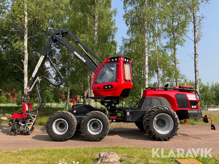 Skördare Komatsu 931-3