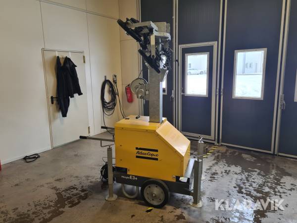 Belysningsmast Atlas Copco Hilight e3