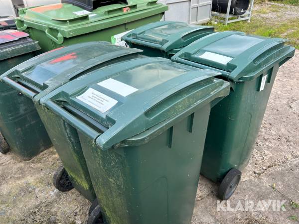 Avfallsstjäl/ soptunna   4 st