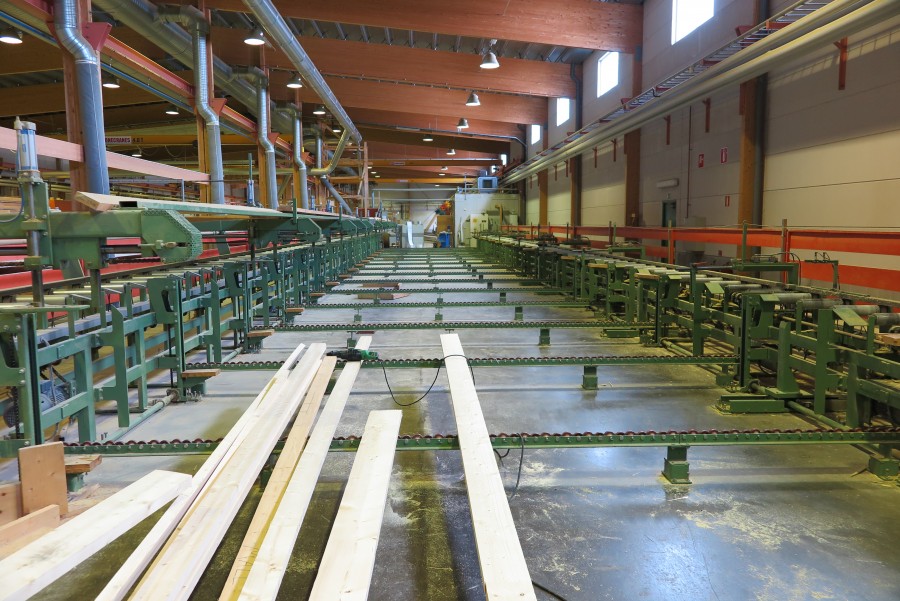 Transportbanor med mellanlagring