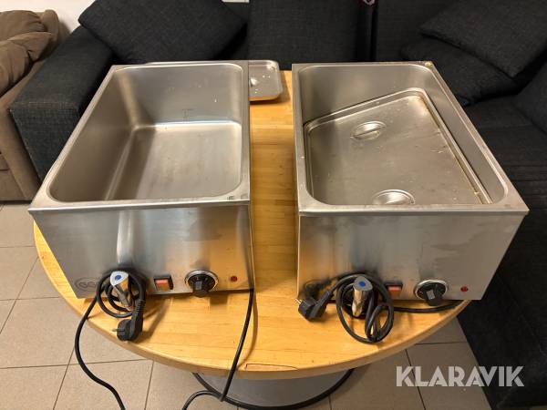 Vattenbad Bain Marie BMVM-0 två styck
