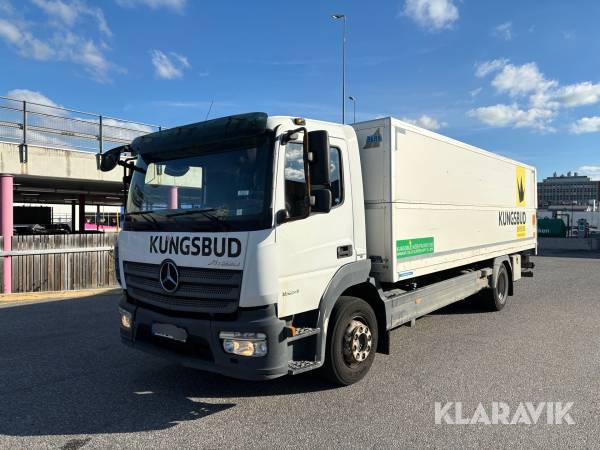 Distributionsbil Mercedes- Benz Atego 2014, Euro 6 238hk med bakgavellyft