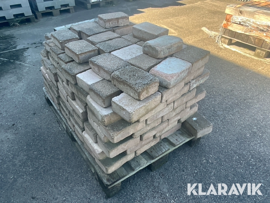 Marksten terracotta 135x210x70 ca 7 m2