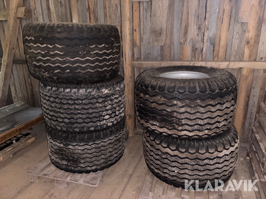 Entreprenaddäck på fälg BKT 500/50-17 5st