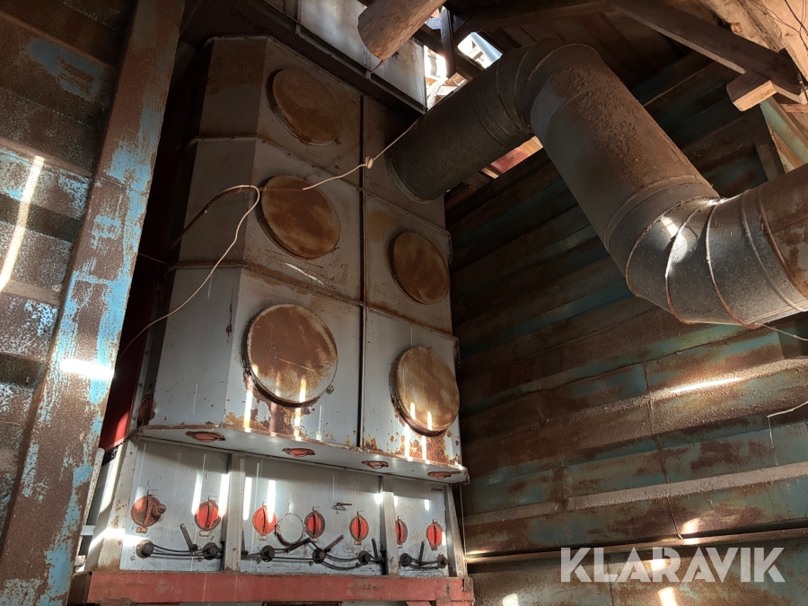 Elevatorer med spannmålstork Jakko