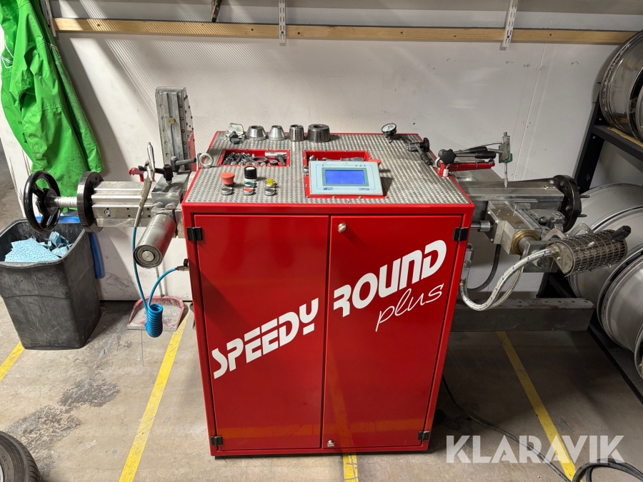 Fälgriktningsmaskin T.E.M.A. International Speedy Round Plus