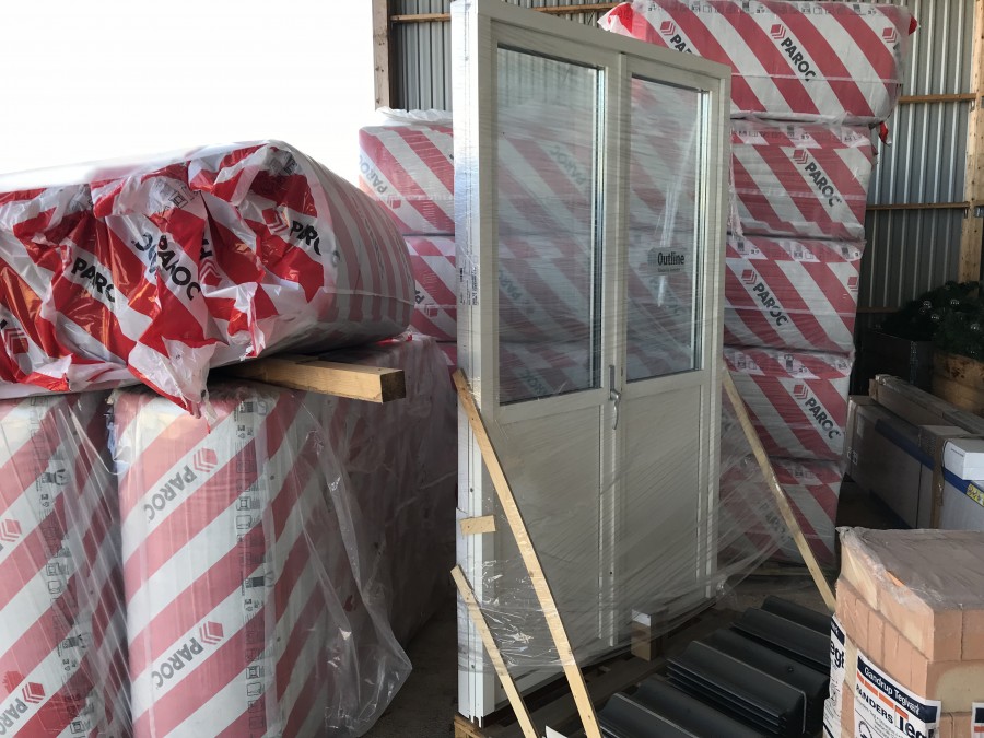 1st Ny altandörr dubbel