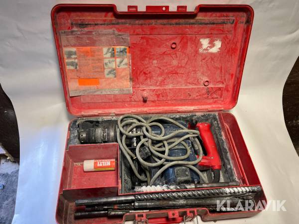 Borr & billningsmaskin Hilti TE72 med borrar