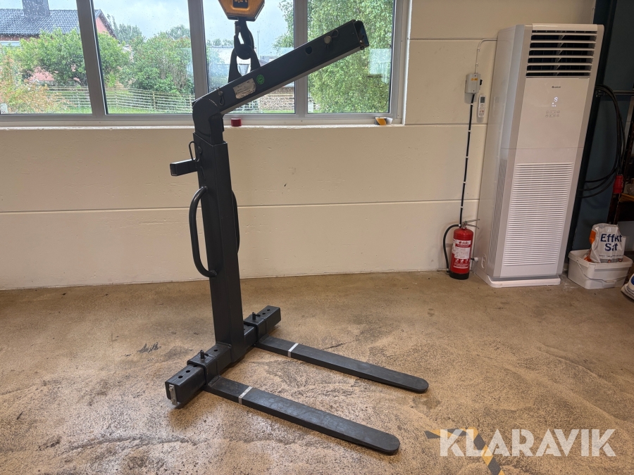 Pallgafflar till kran Crane Fork Höj och sänkbar