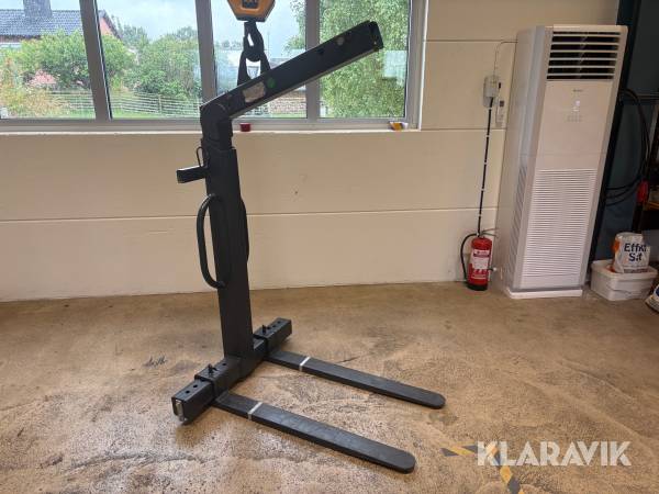 Pallgafflar till kran Crane Fork Höj och sänkbar