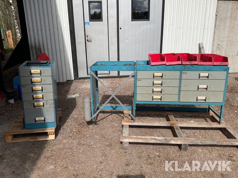 Verkstadsinredning till bil HH modul-system