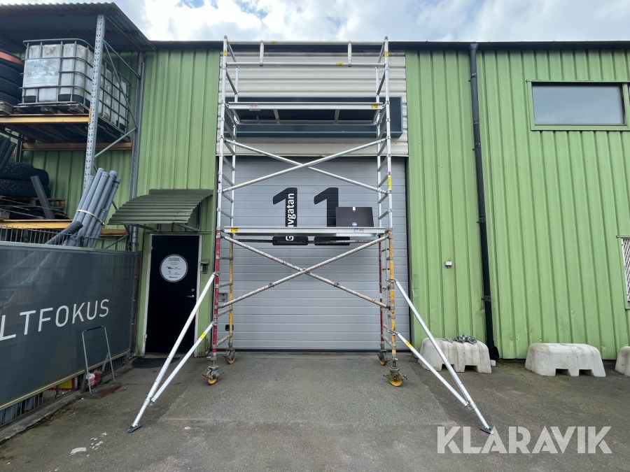 Smal Rullställning i aluminum Zip-Up & Alufase