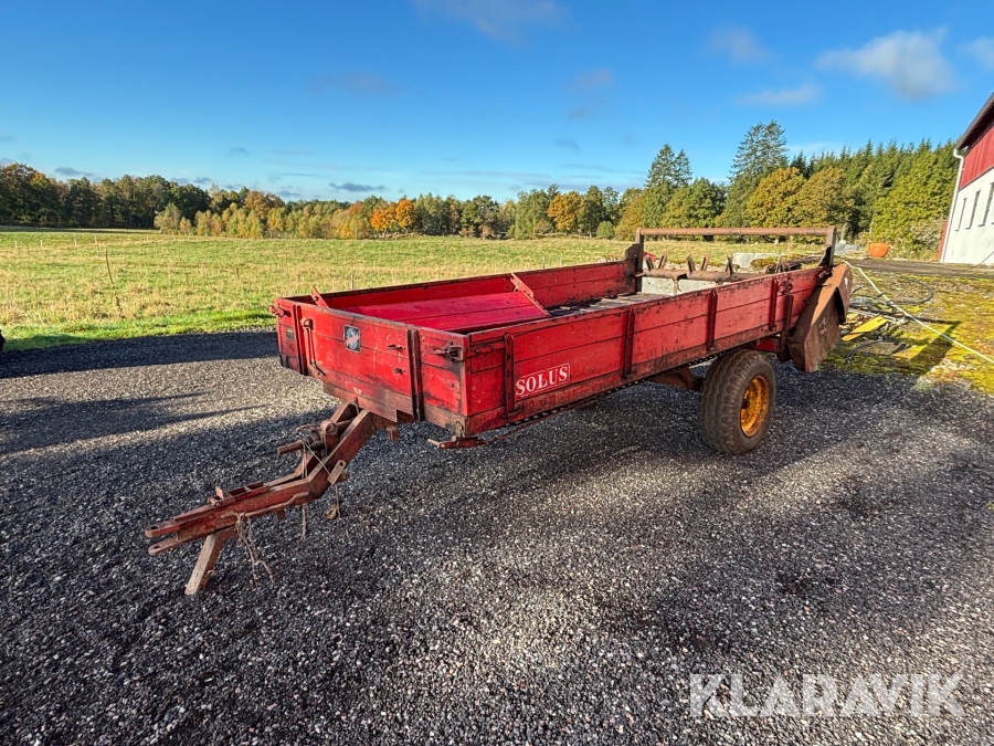 Gödselspridare Solus GS8