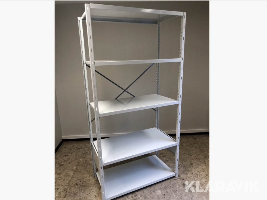 Hyllplan Gerdmans 5 st, vita