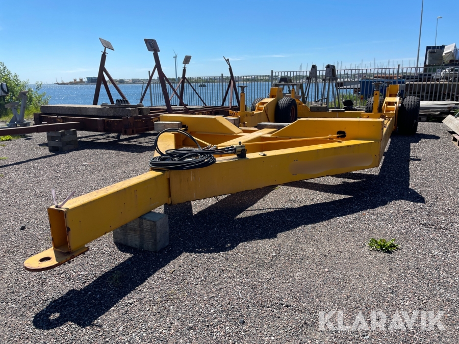 Hydraulvagn för motorbåt