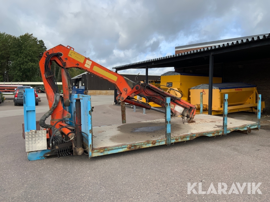 Kranflak med Palfinger kran