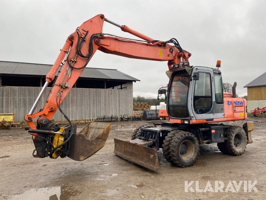 Grävmaskin Fiat Hitachi EX 165W