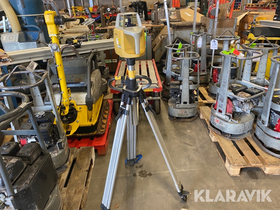 Tvåfallslaser, handmottagare och stativ Topcon RL-100 2S / LS-80A /