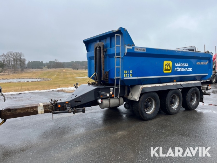 Schaktsläp Kilafors med tipp