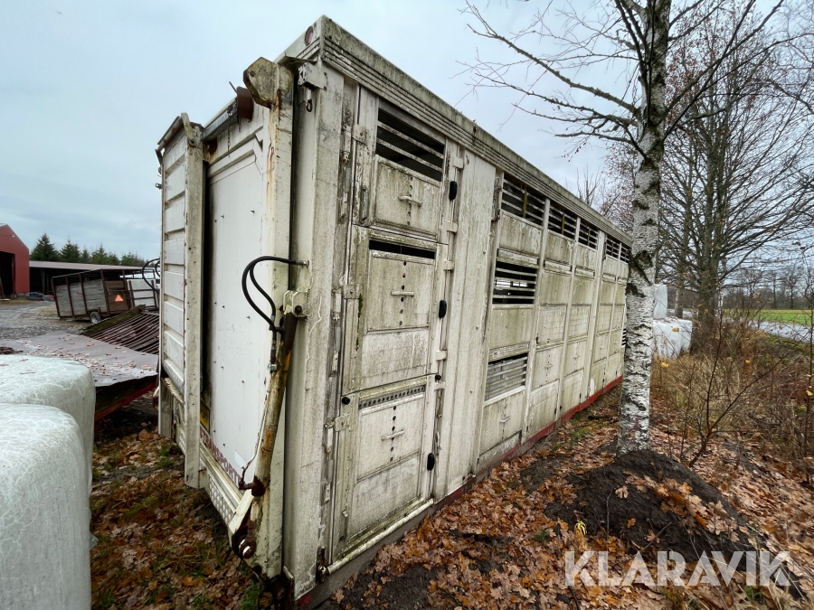 Djurtransport påbyggnation 10 m
