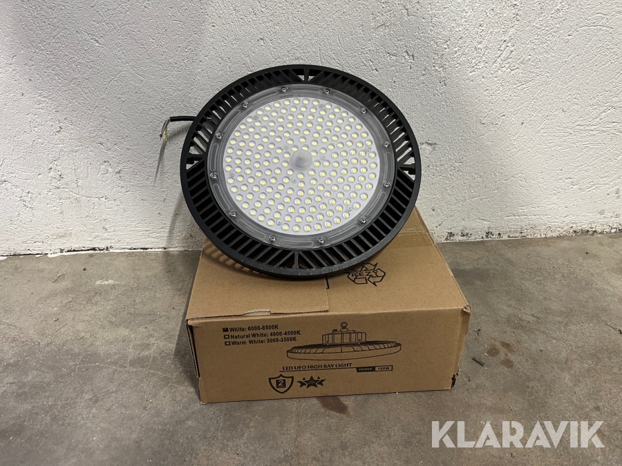 Industribelysning/Ridhusbelysning LED UFO High Bay Light 12st