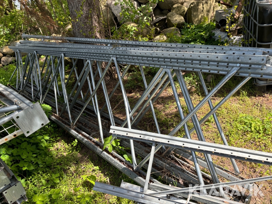 Pallställage galvat enbart 6 m gavlar - 6 st