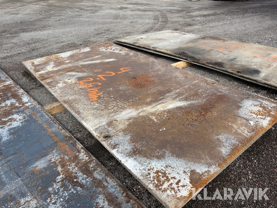 Körplåtar 2 st 4x2